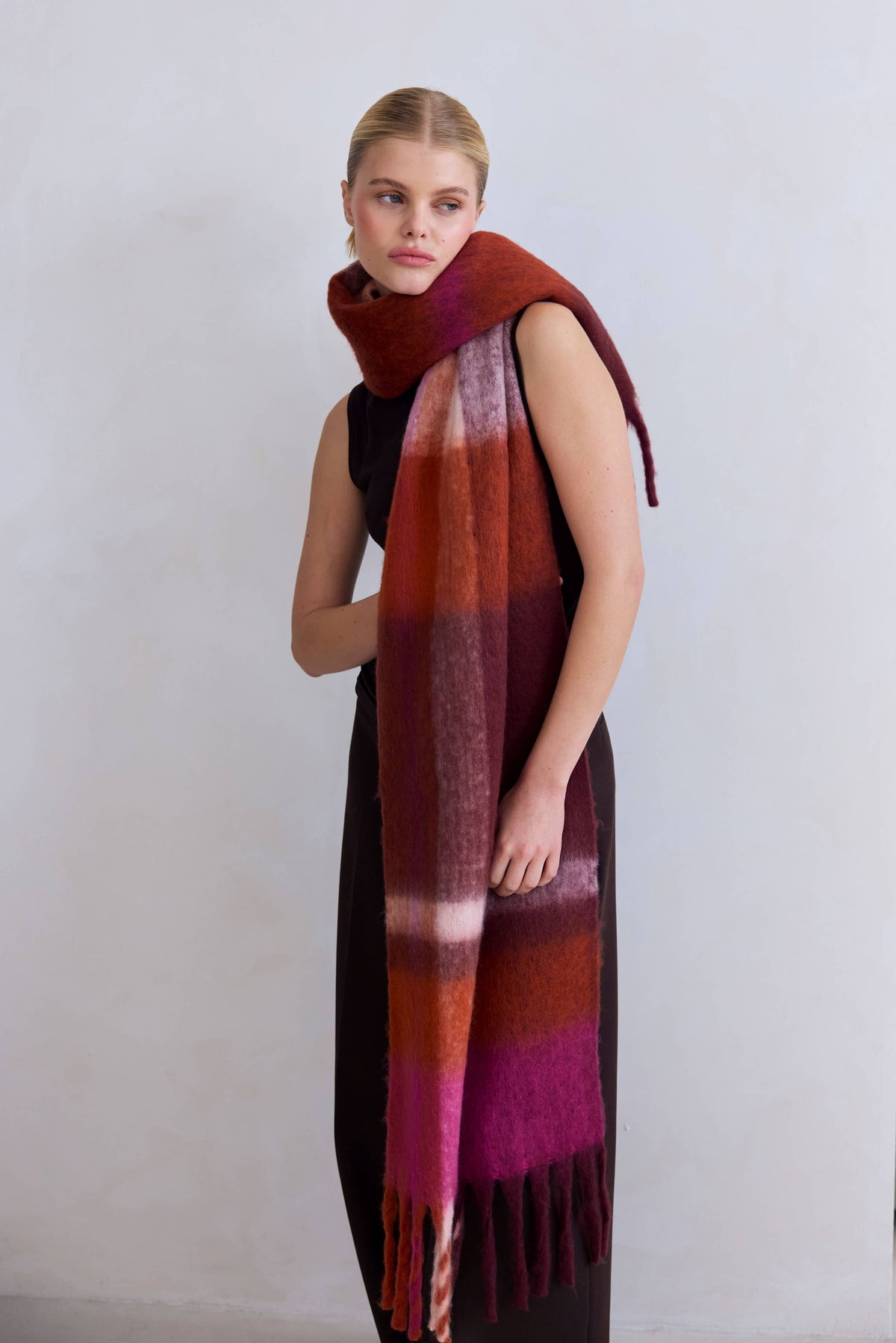 Arctic Fox & Co. - North America - The Stockholm Scarf - 100% Recycled - Autumnal Falls - FW26