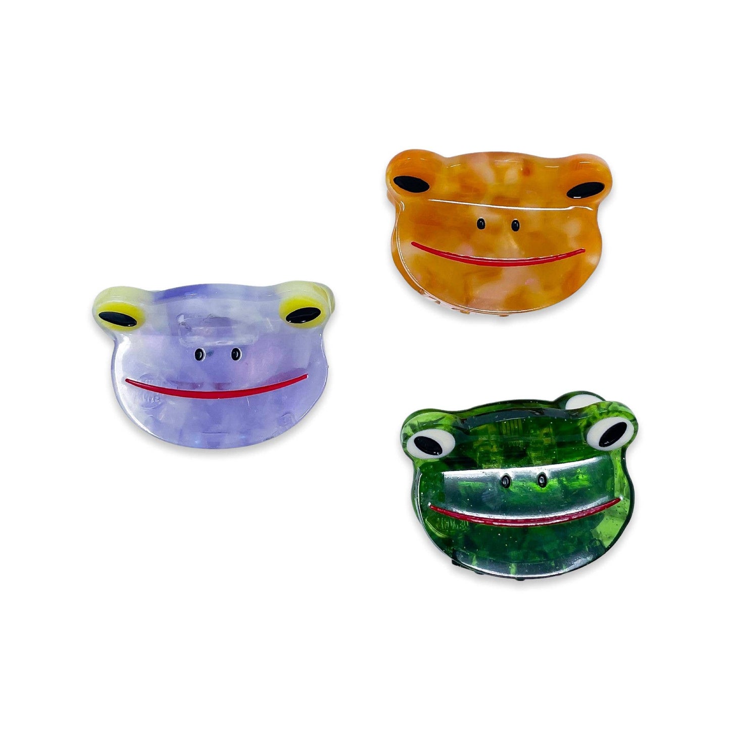 Jenny Lemons - Mini Green Froggy Hair Claw Clip
