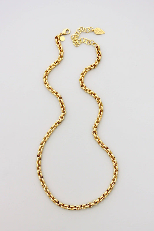 David Aubrey Jewelry - DOR122 Gold Chain Necklace