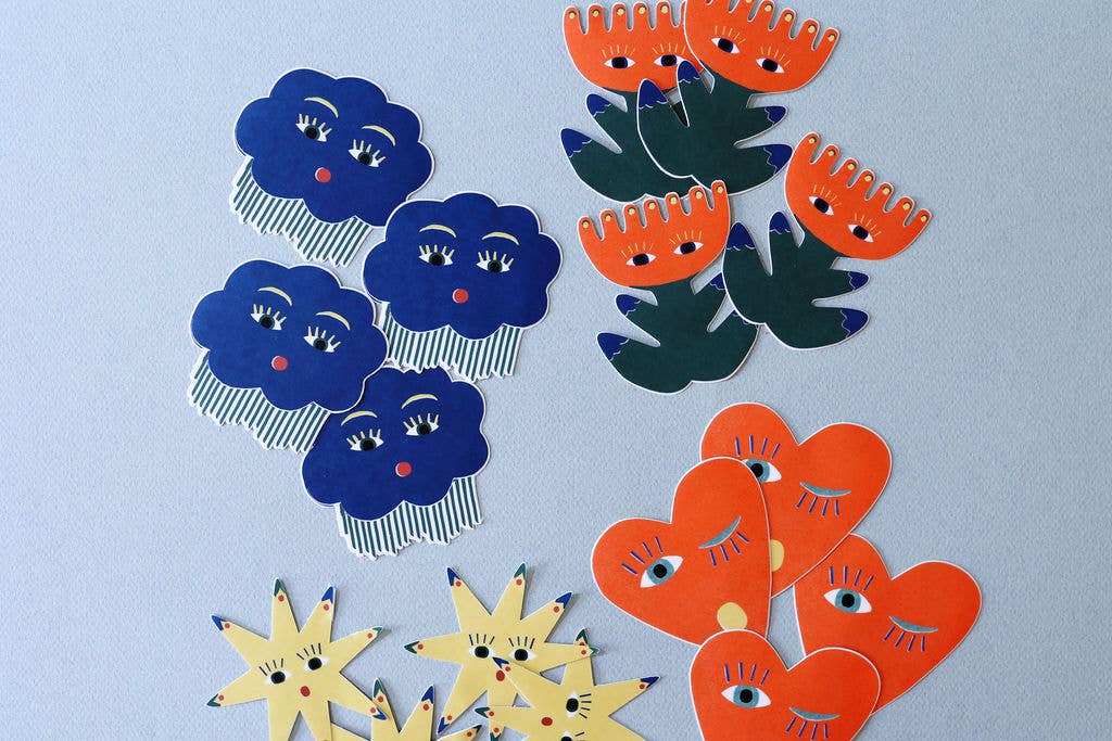 Isatopia - Oracle Flower - individual sticker