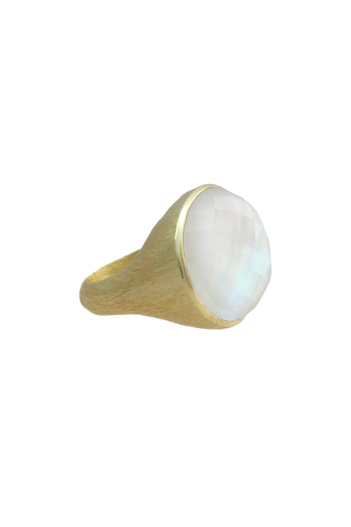 Marcia Moran - Haven Ring: Pyrite / 8