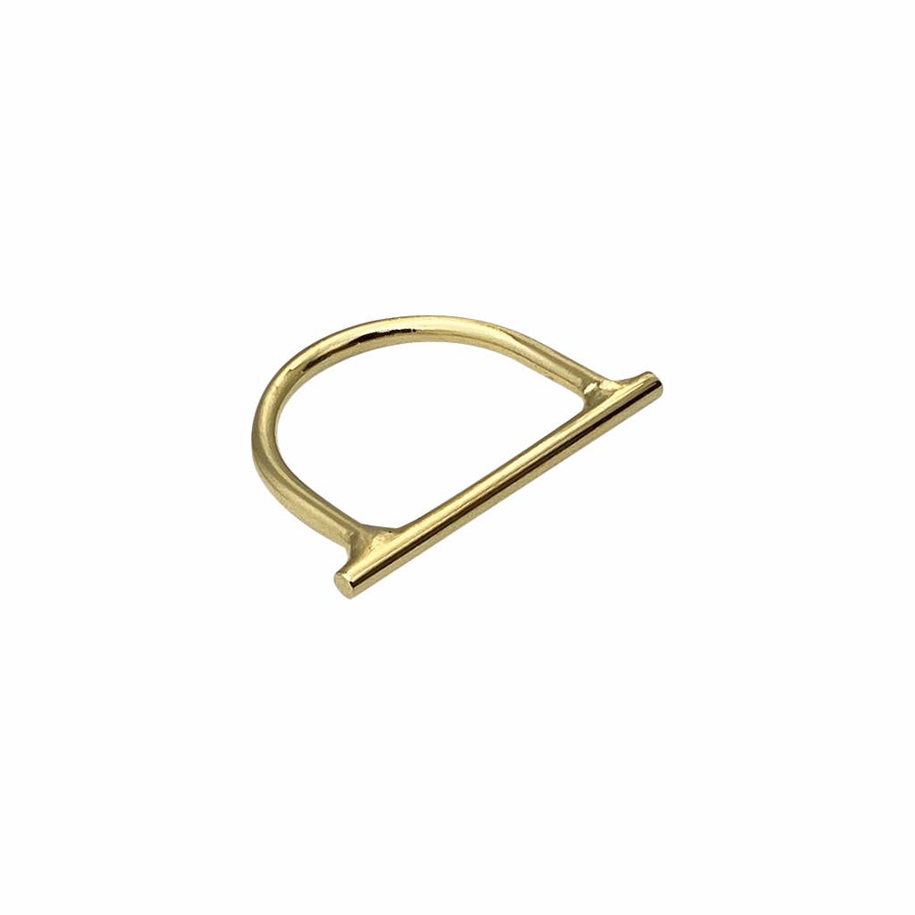 Minimal Bar Bombshell Ring: 7