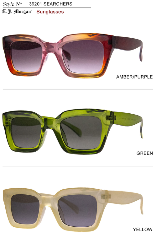 Searchers - Sunglasses: AMBER/PURPLE
