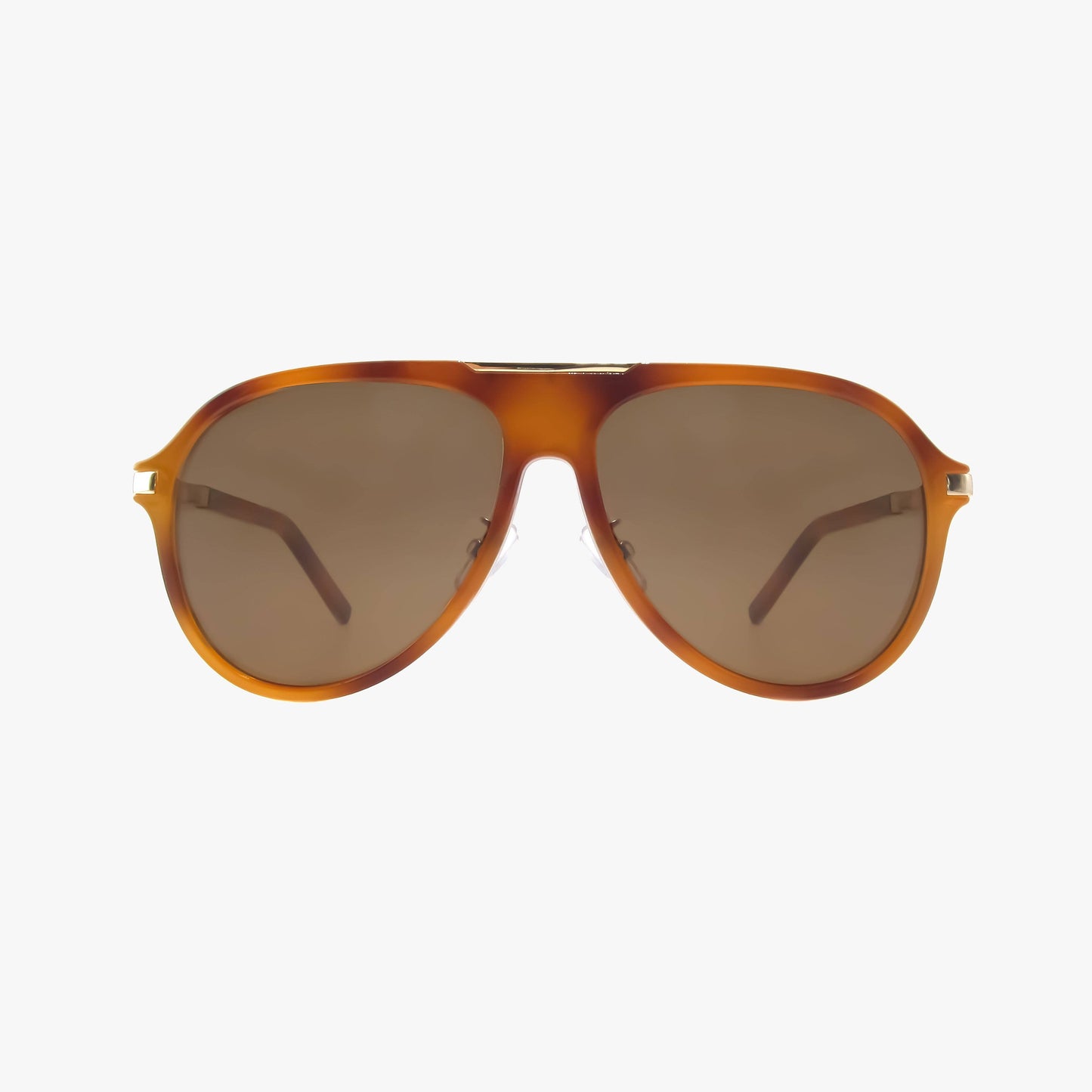 Kohv Eyewear - AURA HONEY TORTOISE Polarized Fashion Aviator Sunglasses