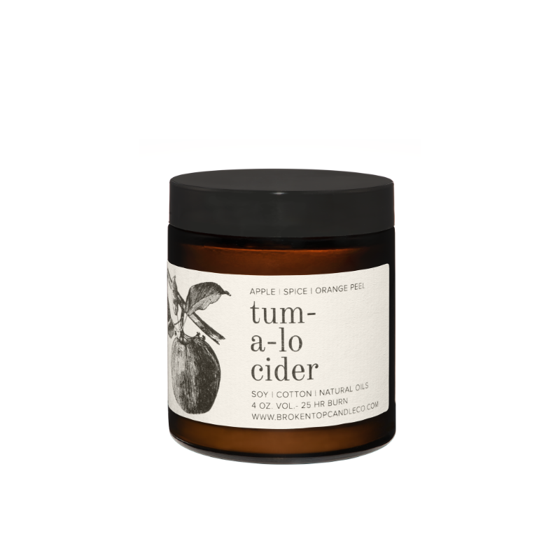 Broken Top Brands - Tumalo Cider Natural Soy Candle 4 oz