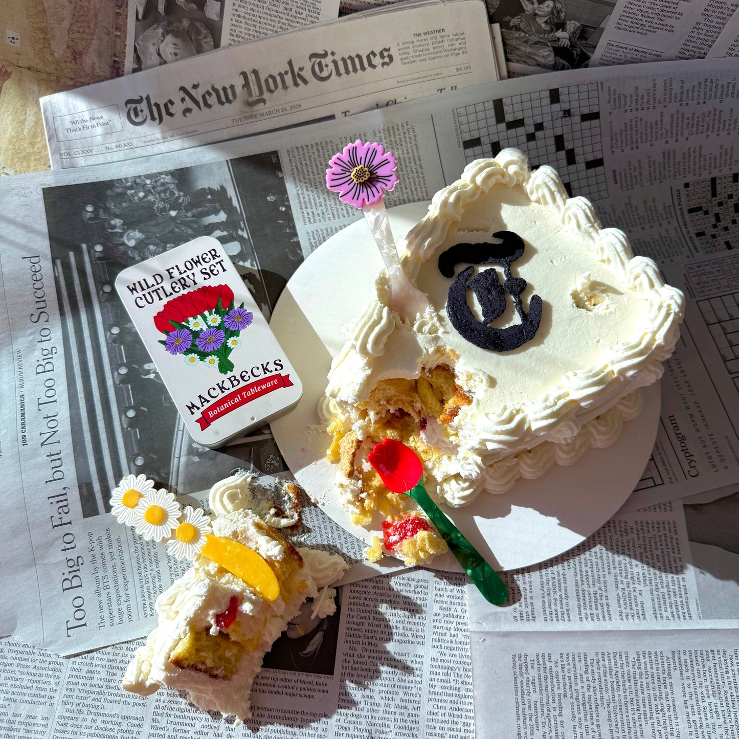 MackBecks - Wildflower Cutlery Set
