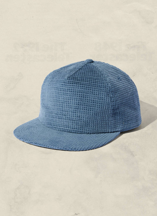 Waffle Corduroy Field Trip Snapback Hat: Slate