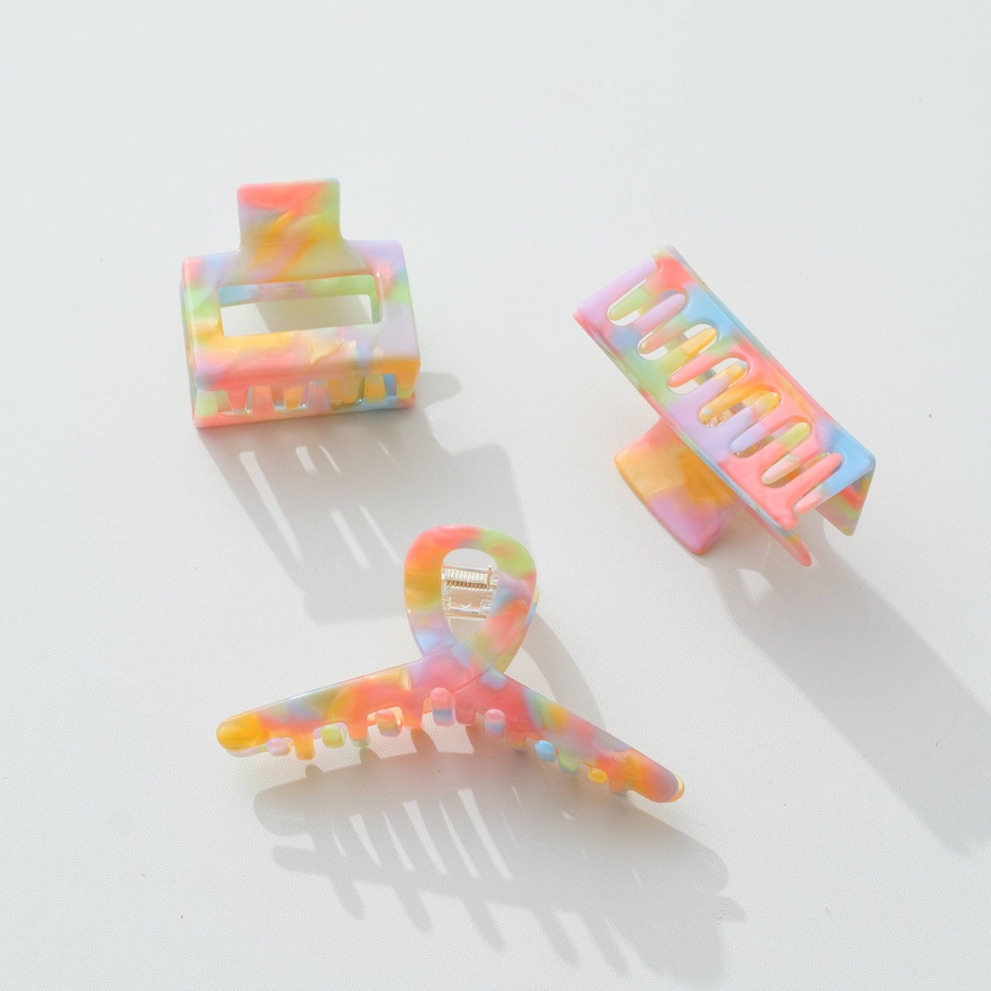 Adorro - Rainbow Paradise S/M - Assorted Claw Clips: Assorted