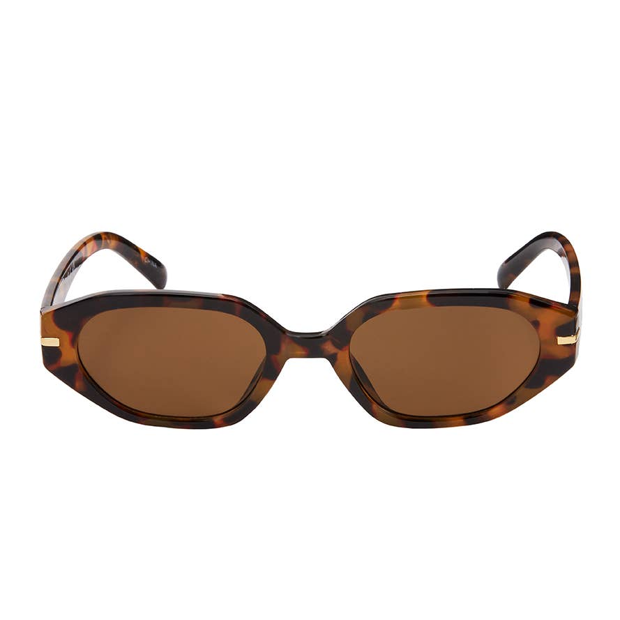 Blue Gem Sunglasses Inc - 1151 - NEW - Rose Rectangle Vintage Sunglasses