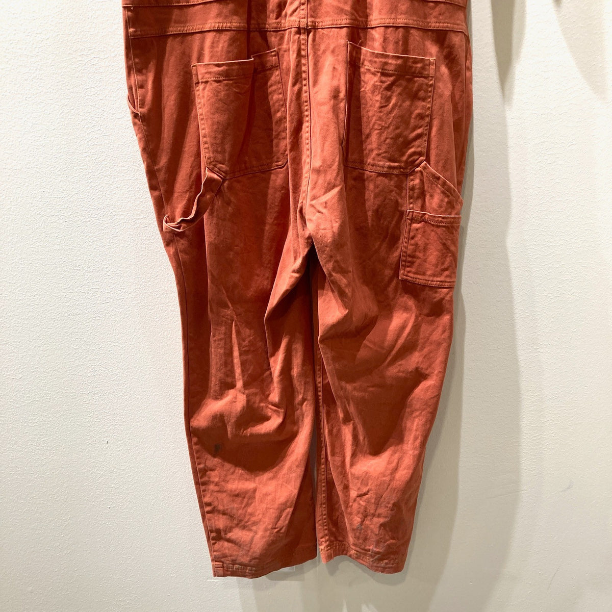 Wildfang Orange Short Sleeve Essential Coverall Jumpsuit - Size XXL - 0530JF