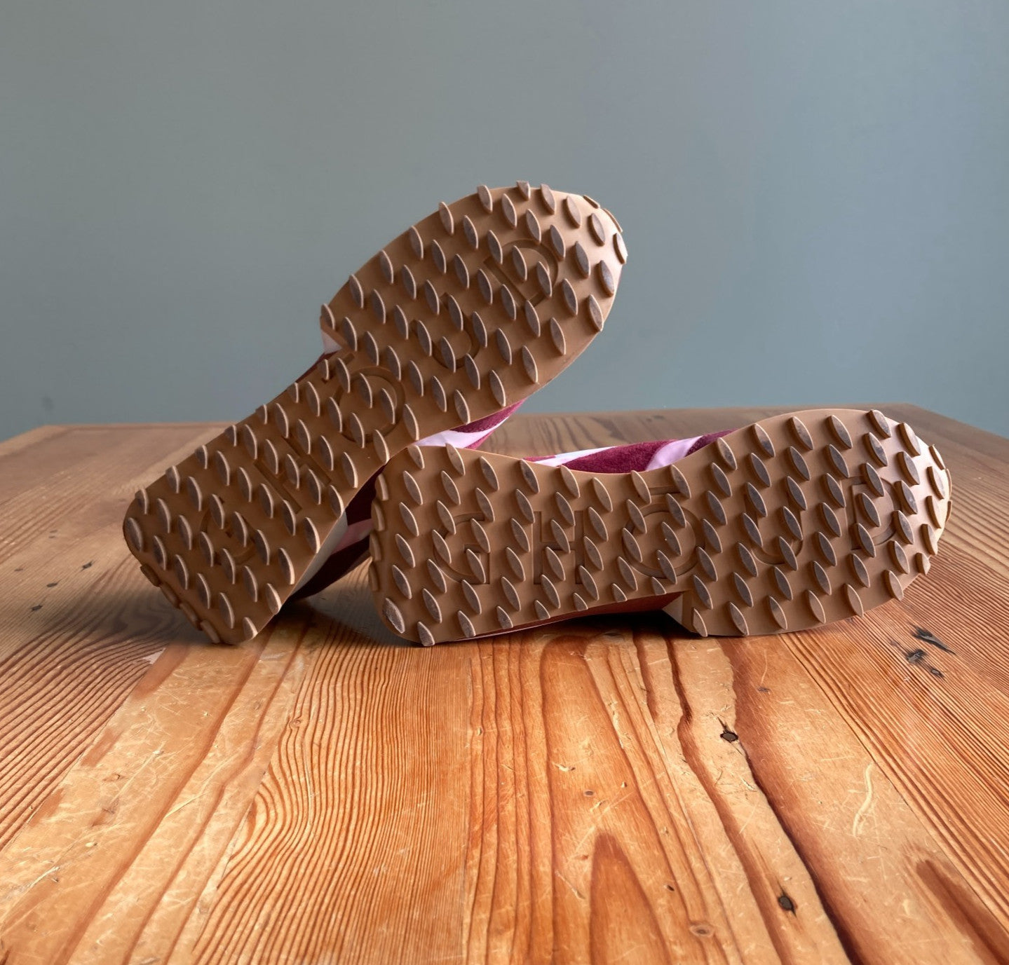 41 / 10.5 - Ghoud Burgundy Unique Sole Venice Sneakers Shoes 1124TA