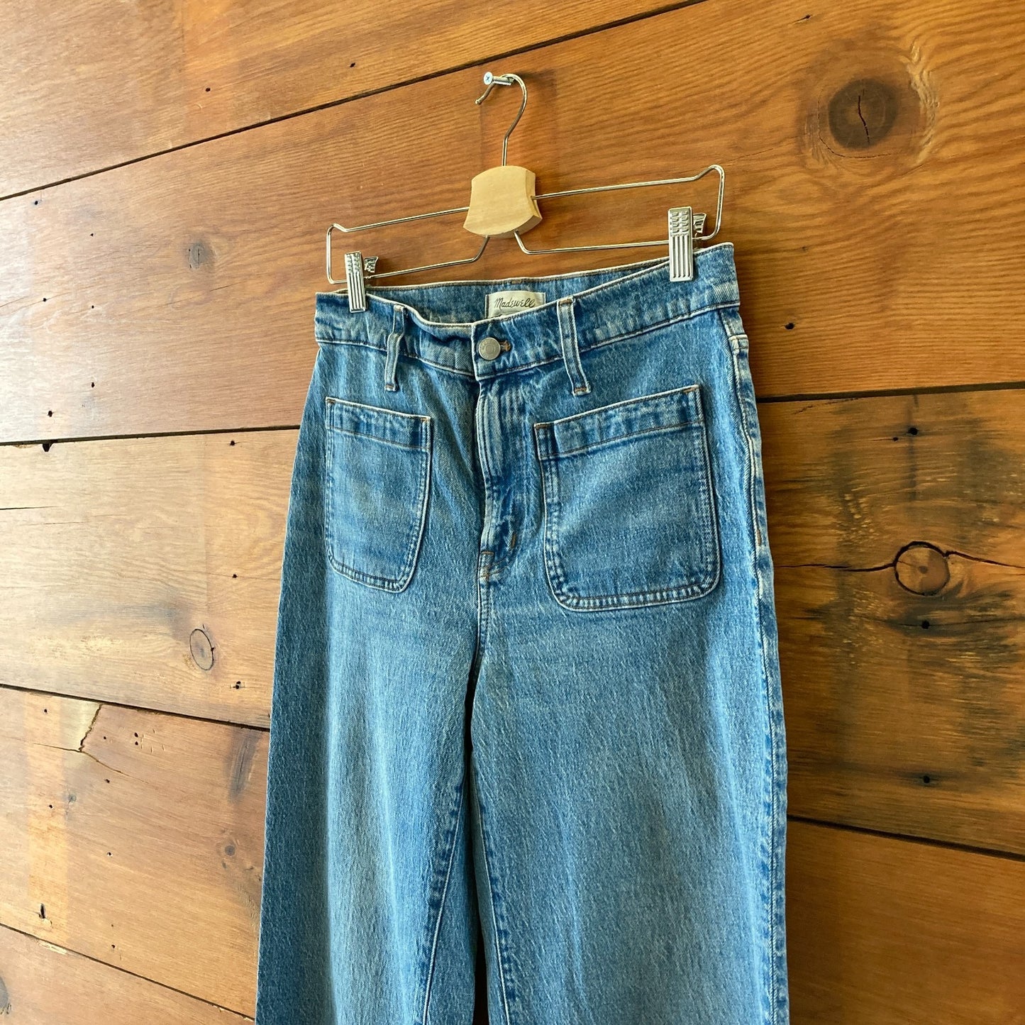 Madewell Medium The Perfect Vintage Wide-Leg Emmett Jeans - Size 30 - 0624KB