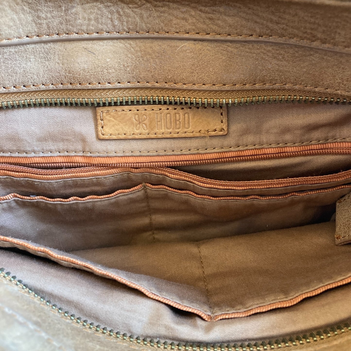 Hobo International Brown Straw Woven Leather Shoulder Purse - 1002MG