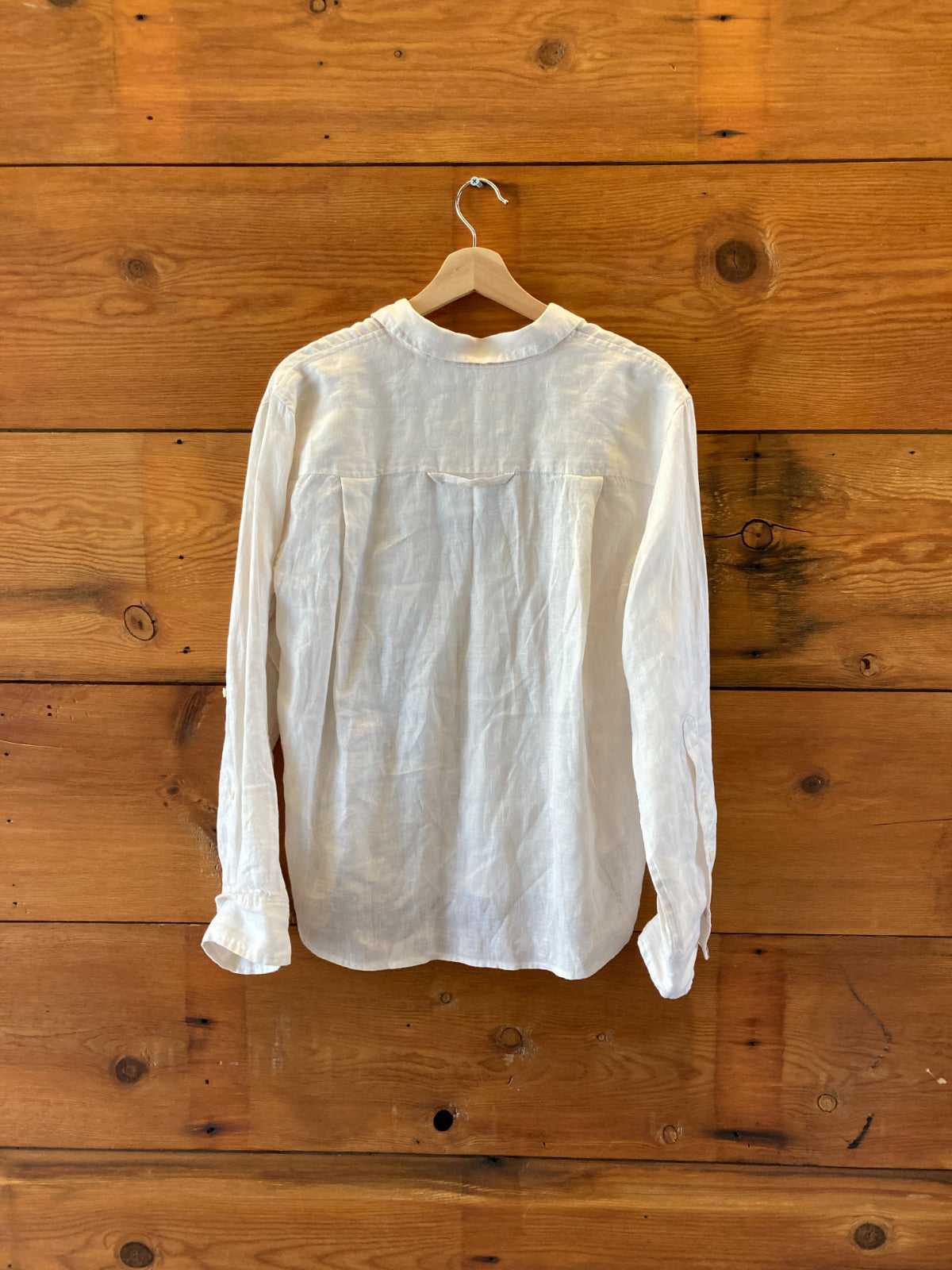 Citizens of Humanity $248 Kayla White Linen Button Up Shirt - Size M - 4427SC