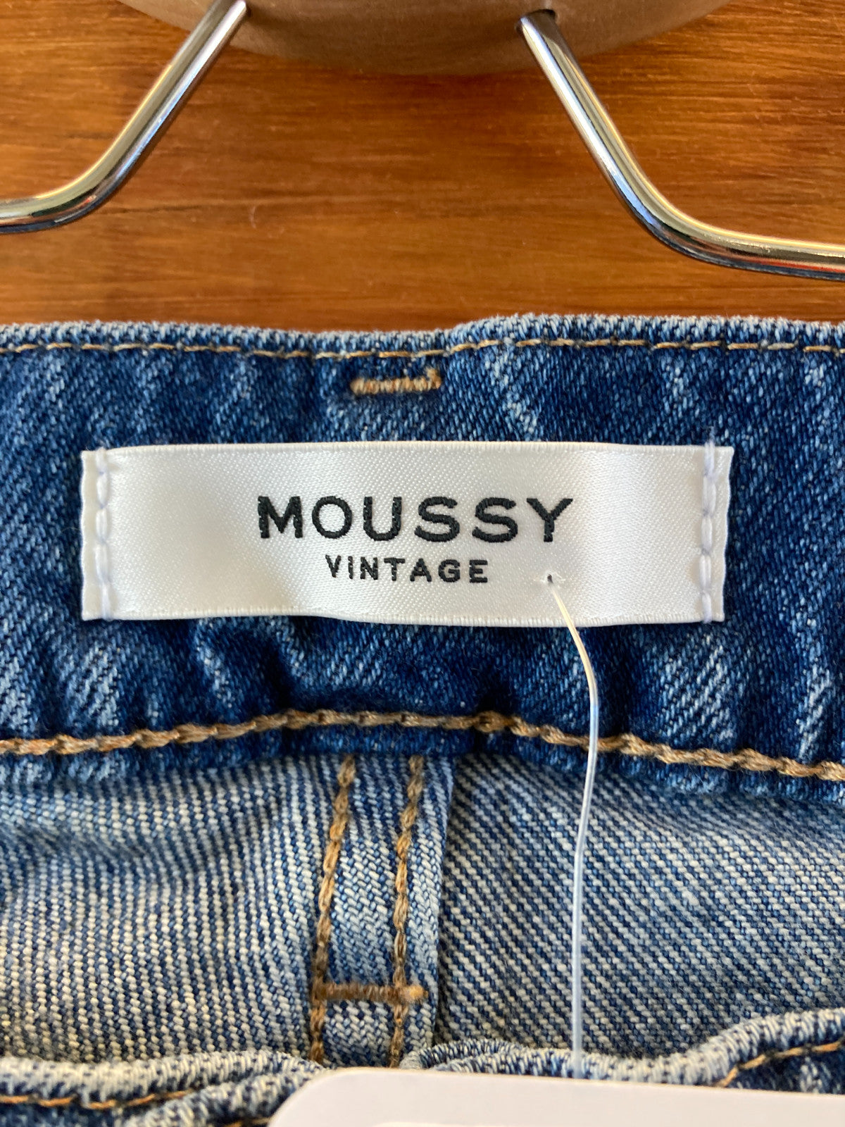 Moussy Vintage Japan Made Straight Leg Saab Jeans - Size 29 - 4427SC