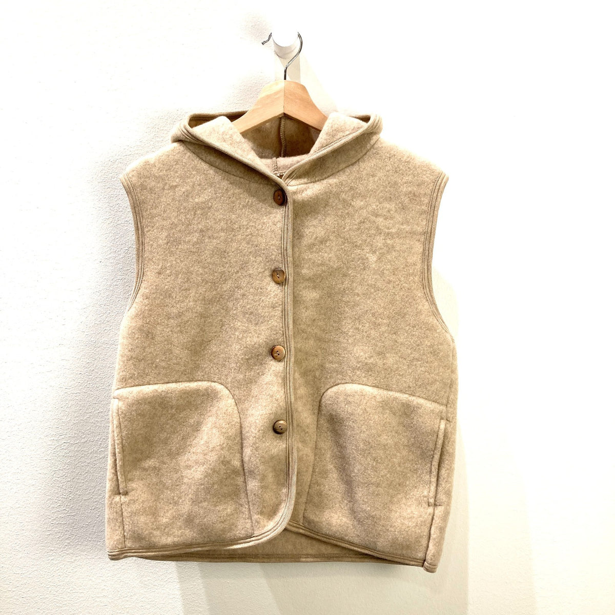 Siskin Sandstorm Falcon Merino Wool Fleece Womens Vest - Size 6 - 8 - 0312IG