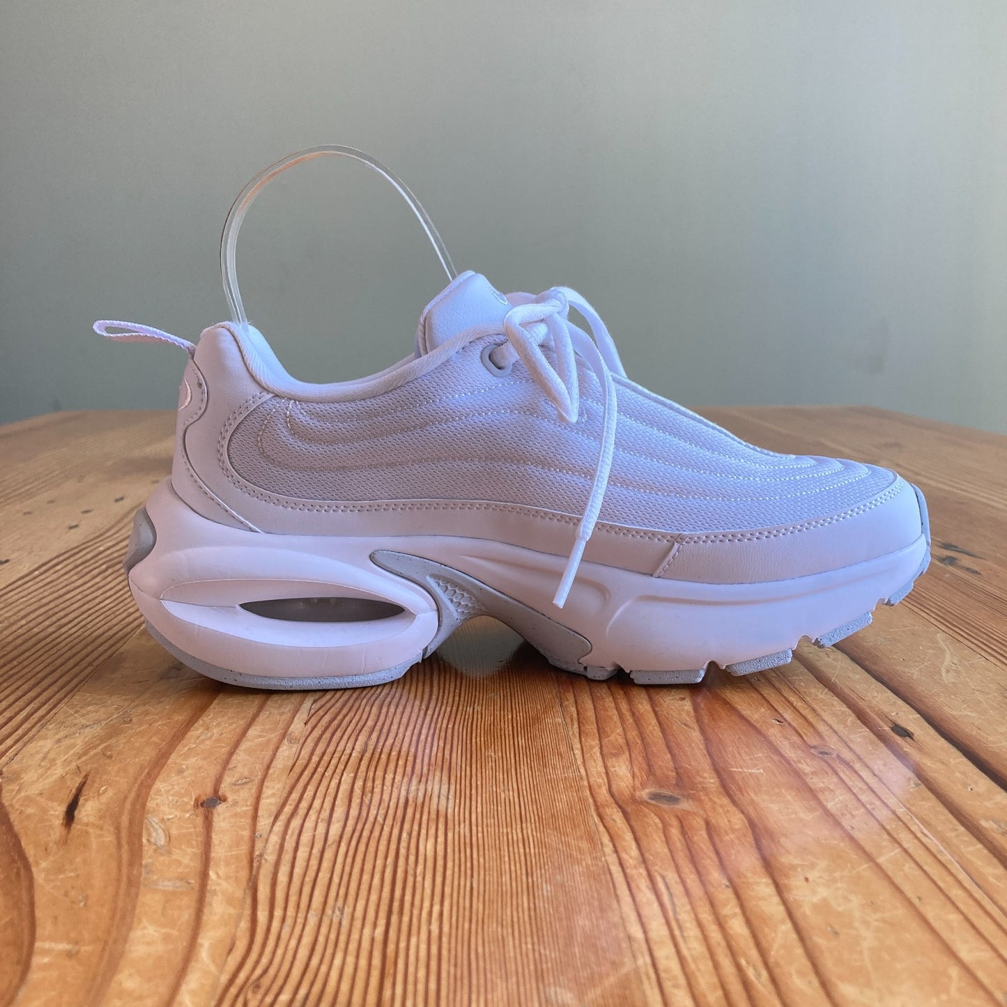 Nike White Air Max Portal Chunky Platform Sneakers Shoes - Size 7 - 1103ES