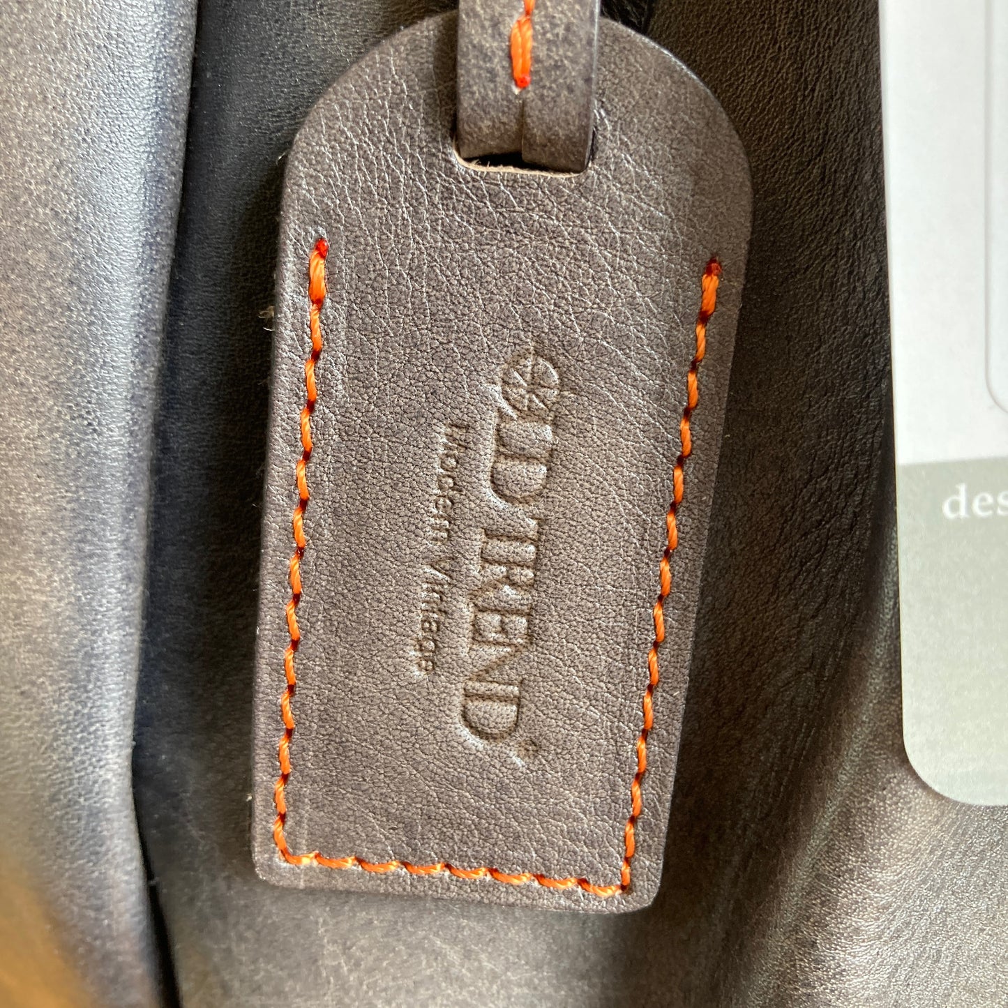 Old Trend $286 Gray Leather Sprout Land Removable Liner Purse - NEW - 1002MG
