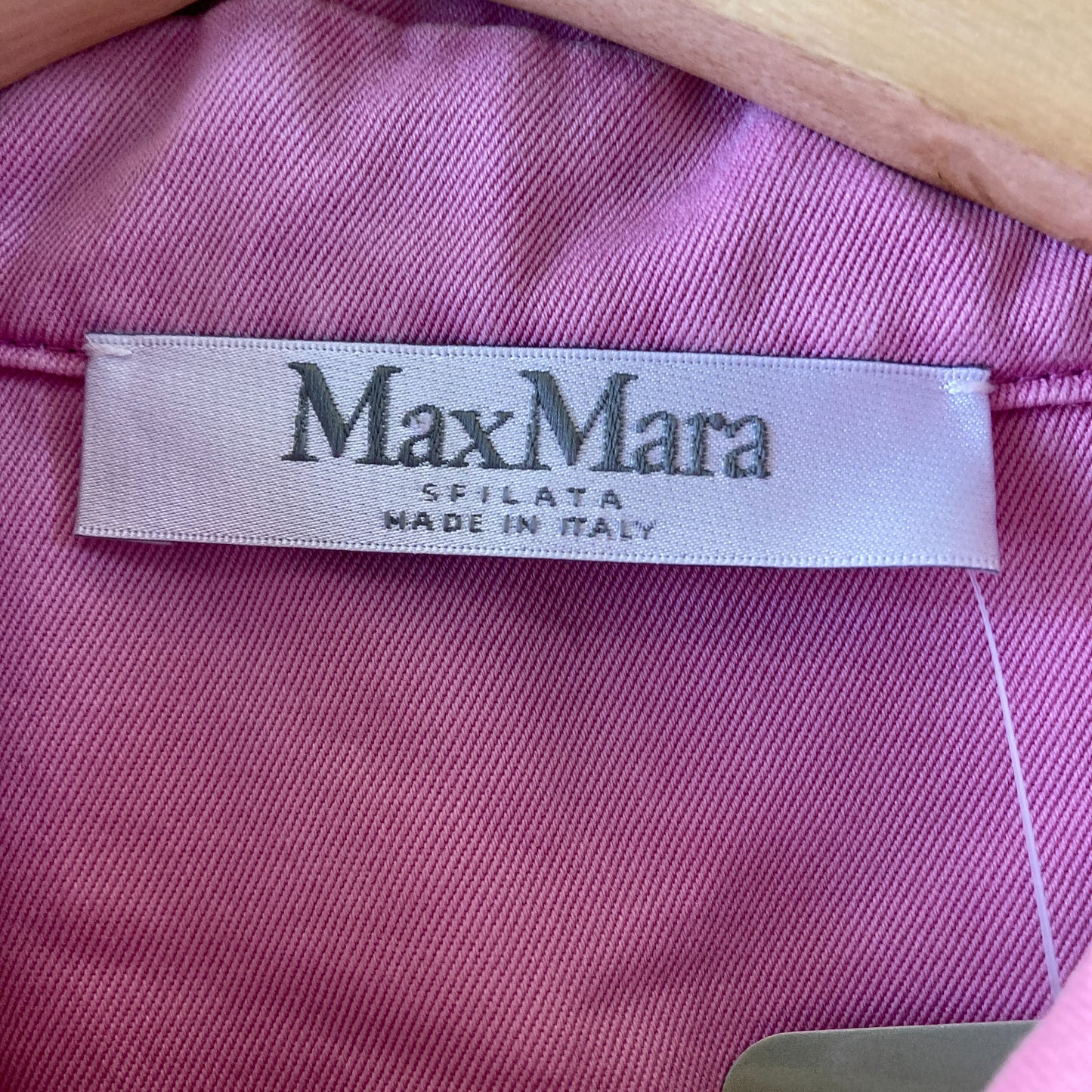 Max Mara Pink Visiera Cotton Drill Playsuit Romper - Size 14 1103ES