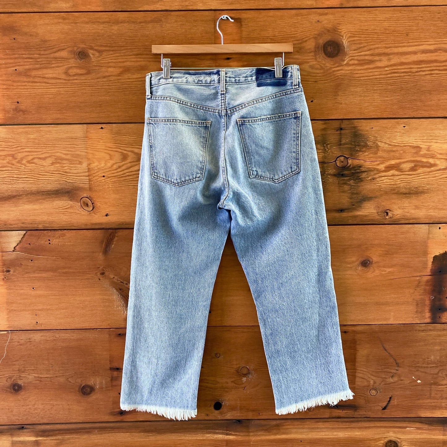 The Great. The Wayne Button Fly Kentucky Wash Straight Jeans - Size 27 - 1103ES