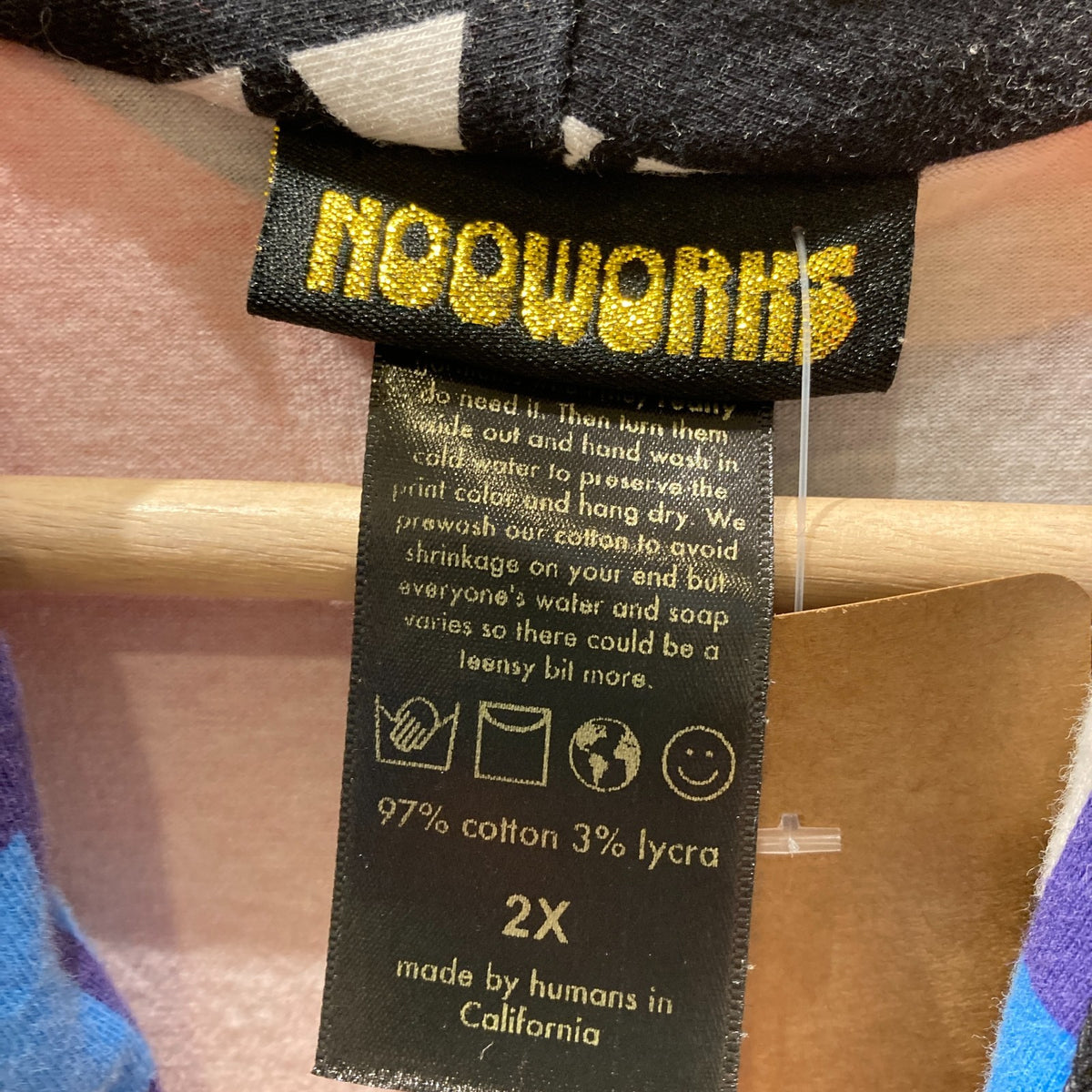 Nooworks x Ansley Randall Patterned Magic Suit Jumpsuit - Size 2X - 0430RM