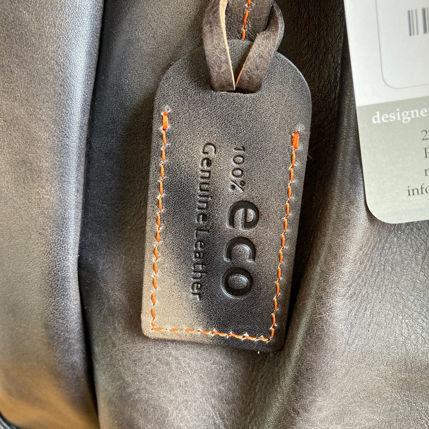 Old Trend $286 Gray Leather Sprout Land Removable Liner Purse - NEW - 1002MG