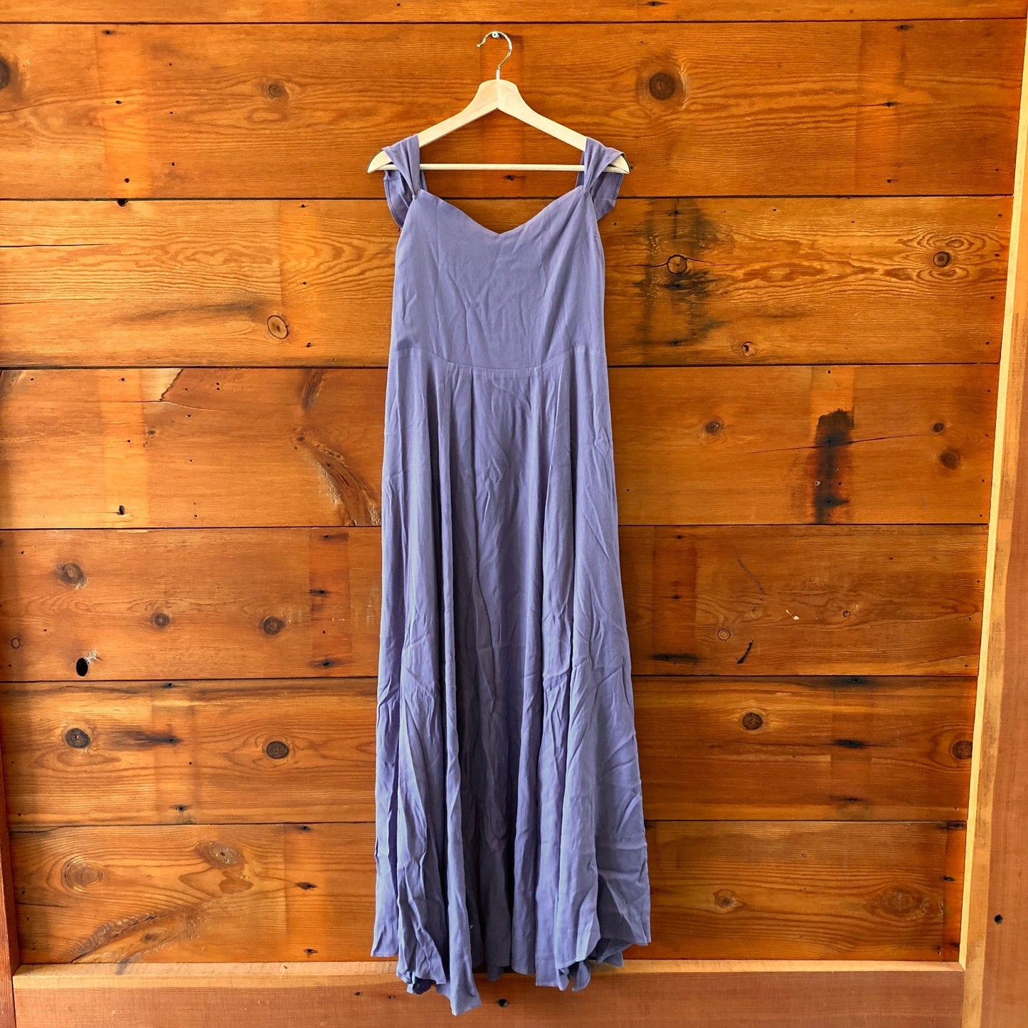 12 - Reformation Purple Bridgton Linen Off-Shoulder Slit Midi Dress 0306CH