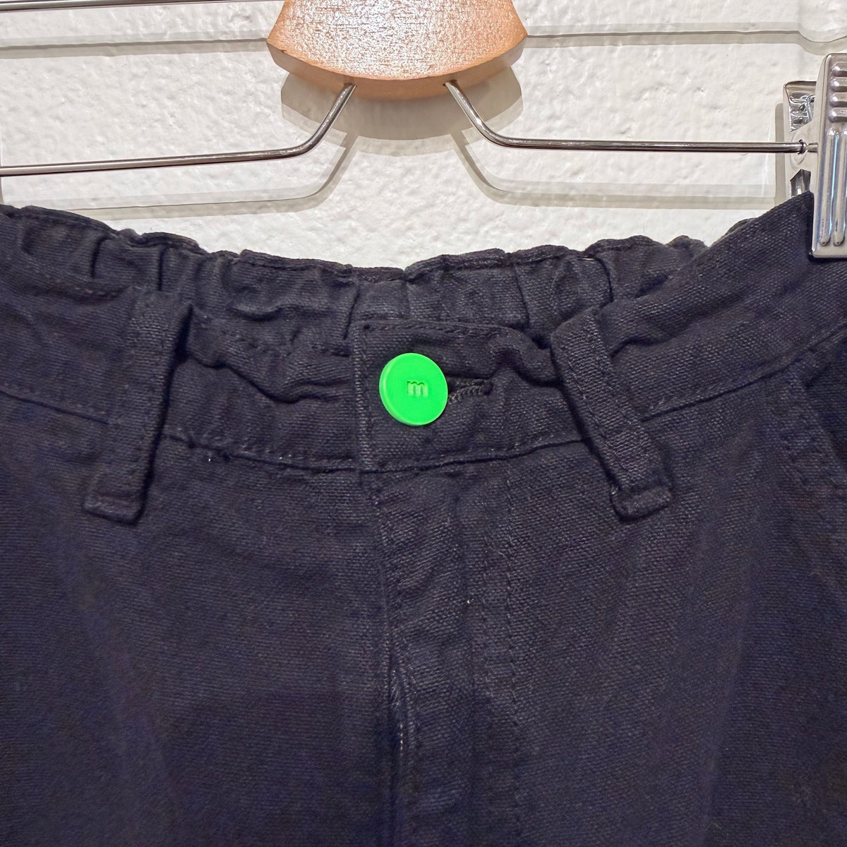 Meals Black Heavy Cotton Chef Baggy Fit Utility Cargo Leg Pants- Sz XS - 1201CC
