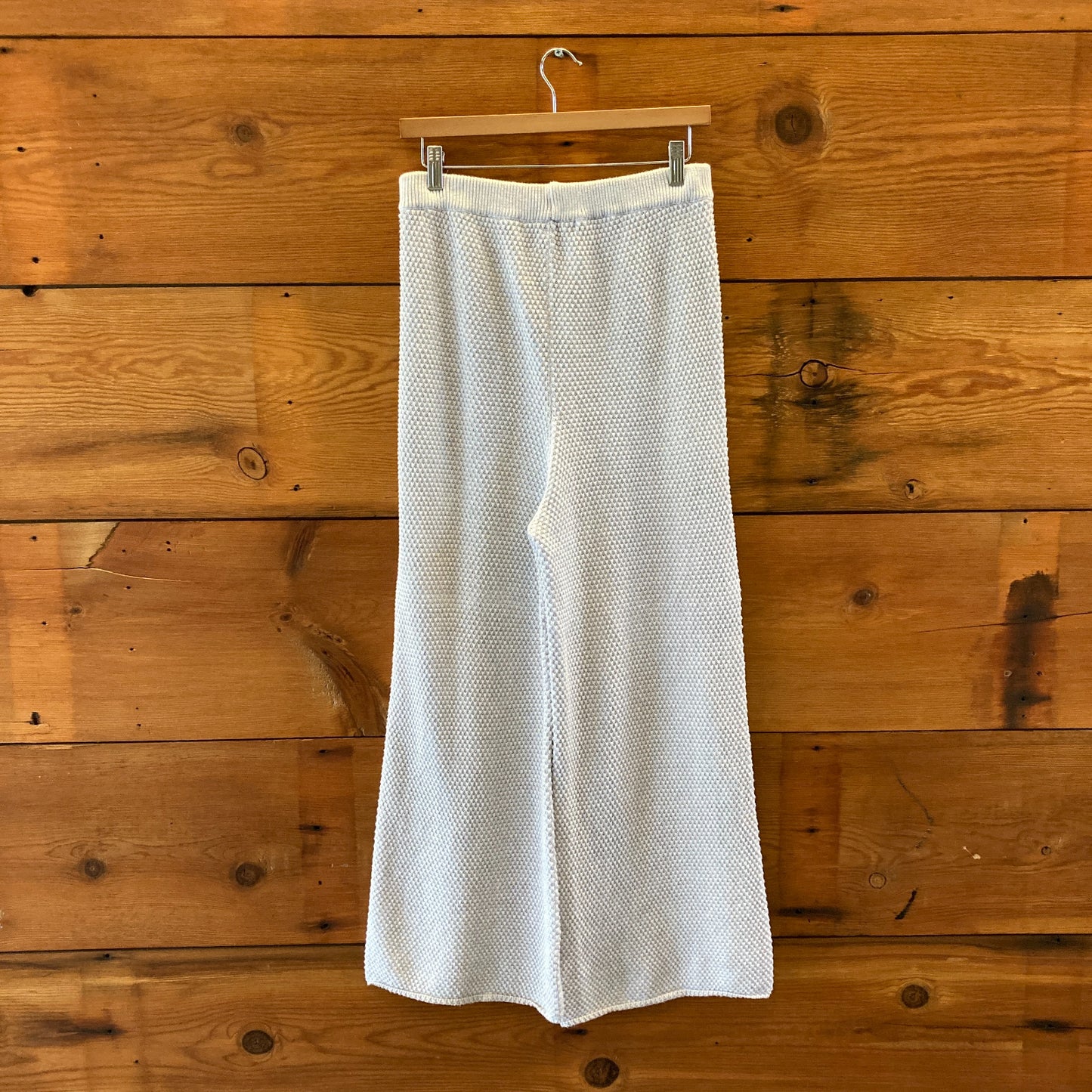 FP Beach Free People Oat Textured Hailee Sweater & Pants Set - Size S - 0419KM