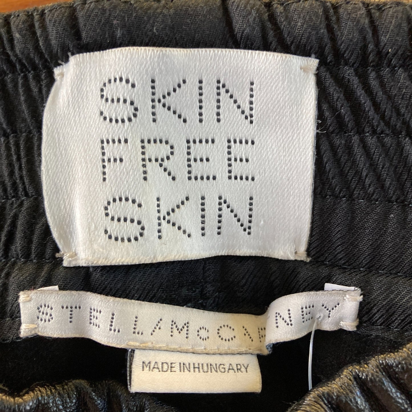 Skin Free Skin‎ Stella McCartney Black Wide Leg Pants - Size 40 / M - 0415AB