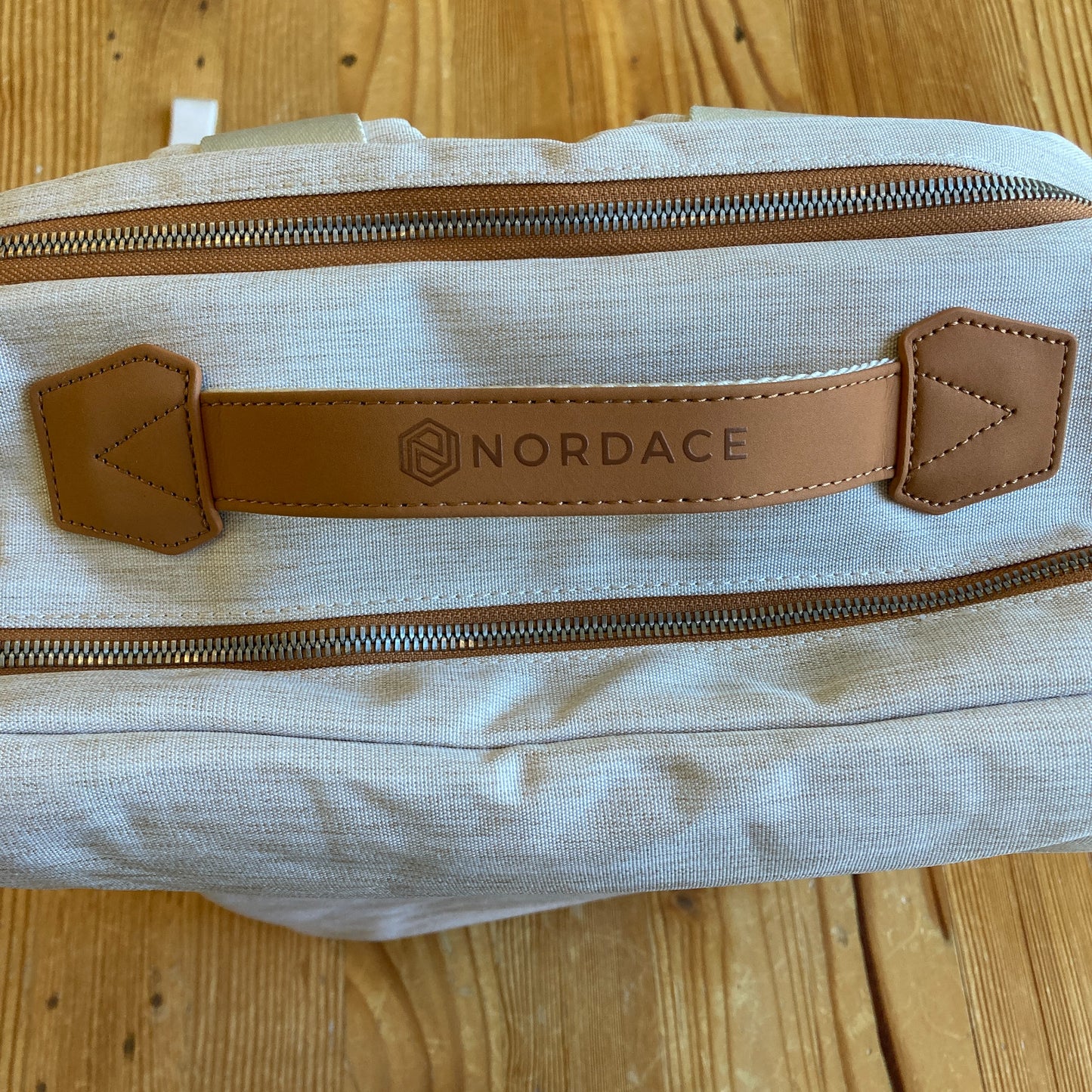 Nordace Beige Siena Pro 15 Travel Laptop Backpack - 0129CB
