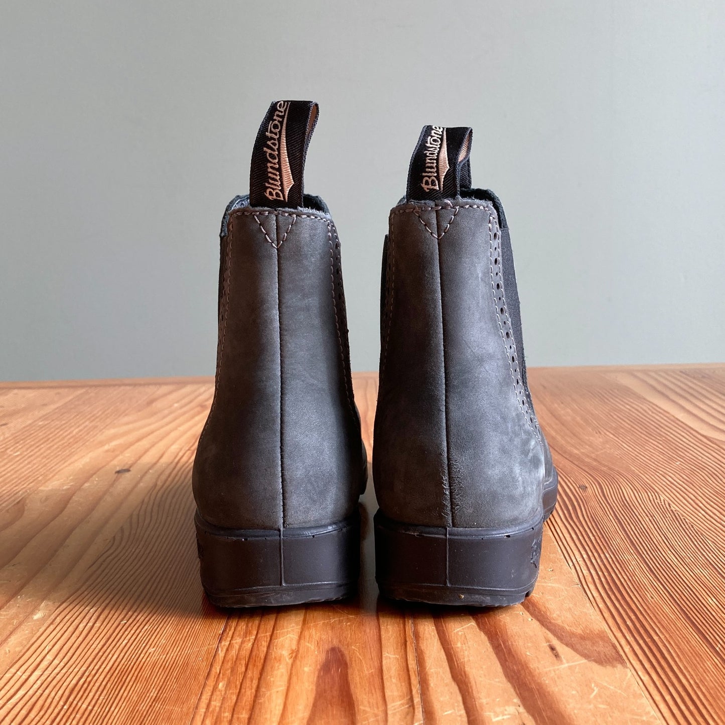 6.5 / 3.5 - Blundstone Black Leather 1630 Originals High Top Chelsea Boot 0312IG