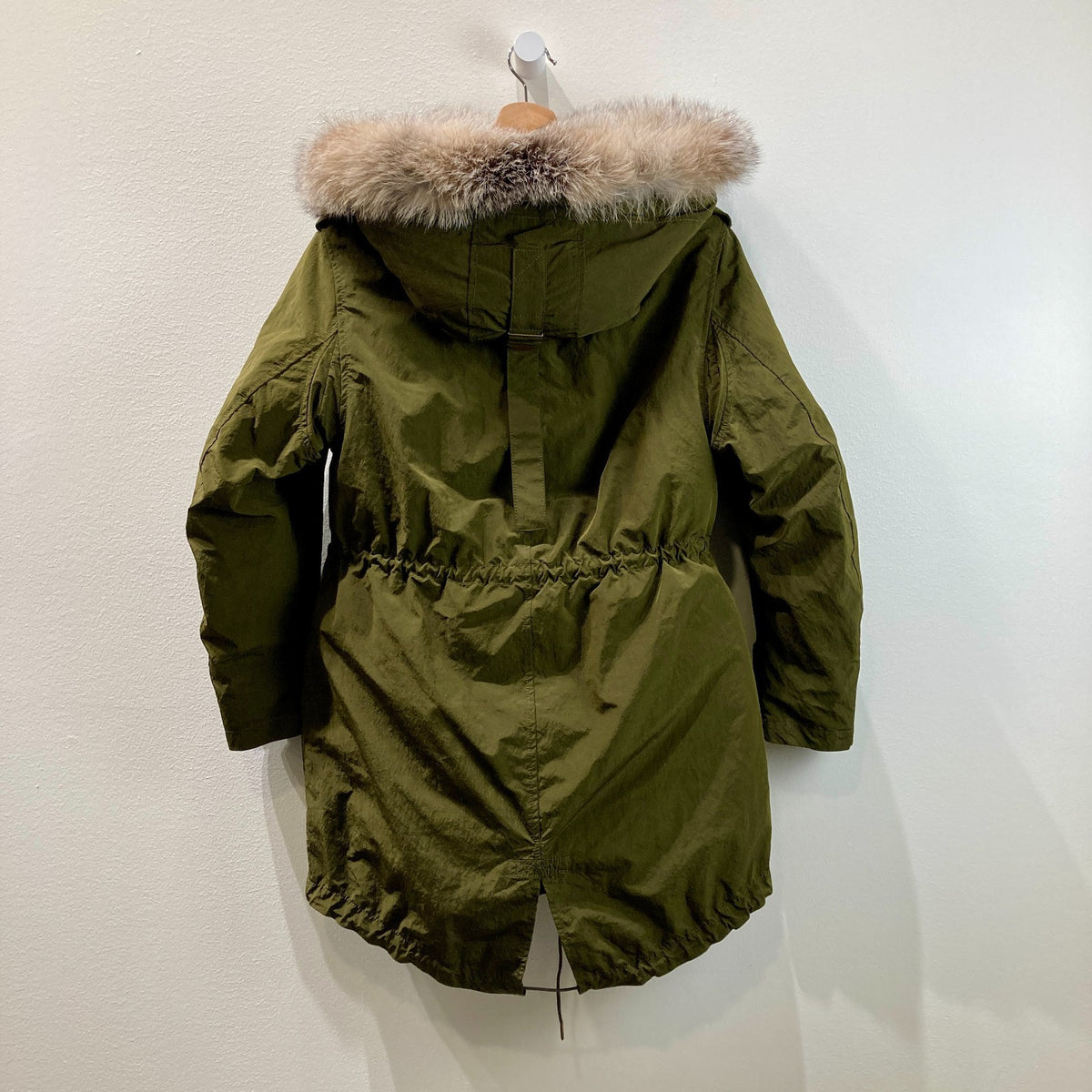 Burberry $1990 Olive Ramsford 3-in-1 Hooded Jacket Puffer Coat - Size S - 1006YY