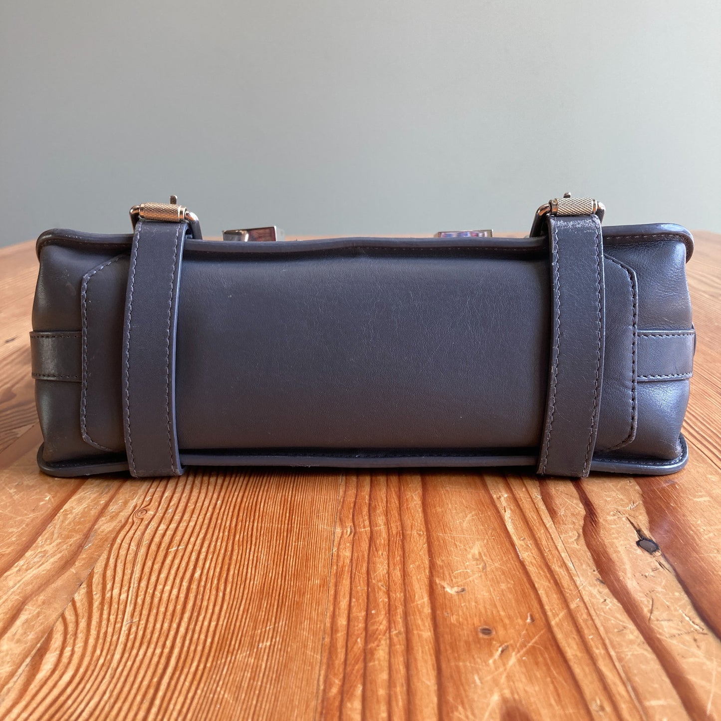 Proenza Schouler Gray PS11 Classic Turn Lock Shoulder Bag - 0816MS