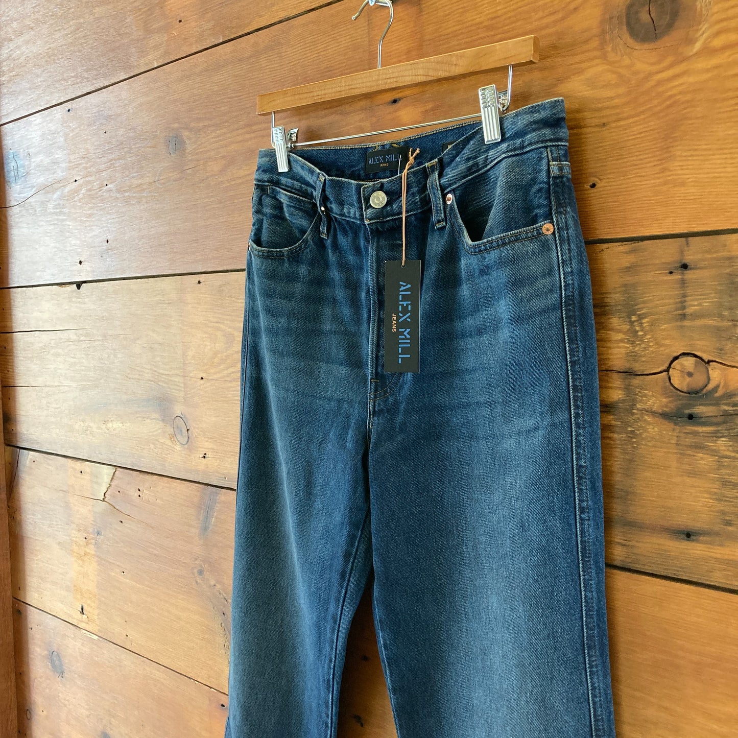 Alex Mill $225 Pheonix Carla High Rise Straight Leg Jeans - Sz 30 - NEW - 1120PK