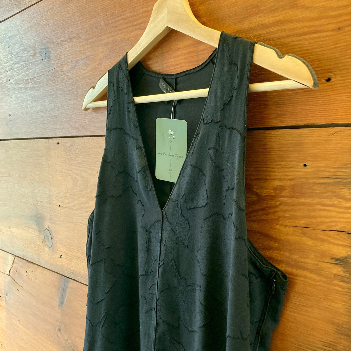 Rag & Bone Black V Neck Sleeveless Racerback Shift Dress - Size 6 - 0504AK