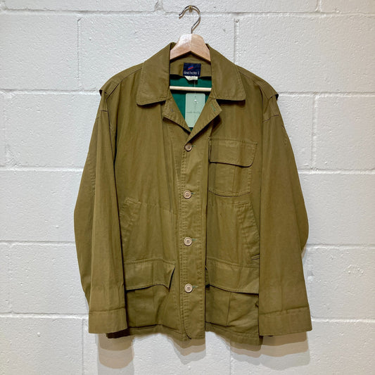 Daniel Hechter Vintage Paris Khaki Safari Field Jacket - Size 46 / 0425KN