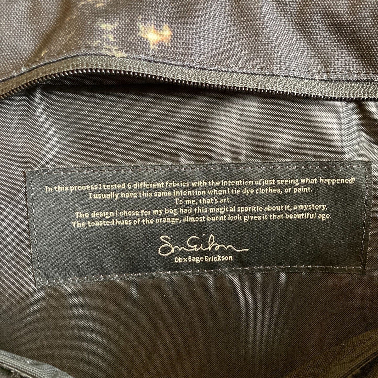 Db Journey x Sage Erickson Black Patterned Essential 25L Tote Bag 0720LP