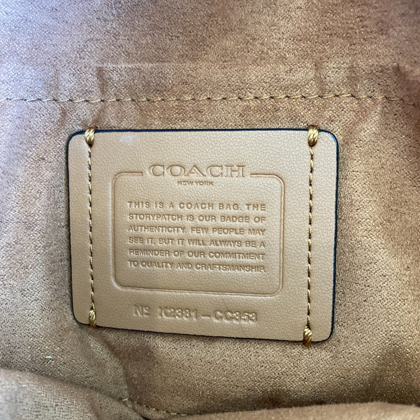 Coach Black Pebbled Leather Klare Double Chain Strap Crossbody 25 Bag - 0311AY