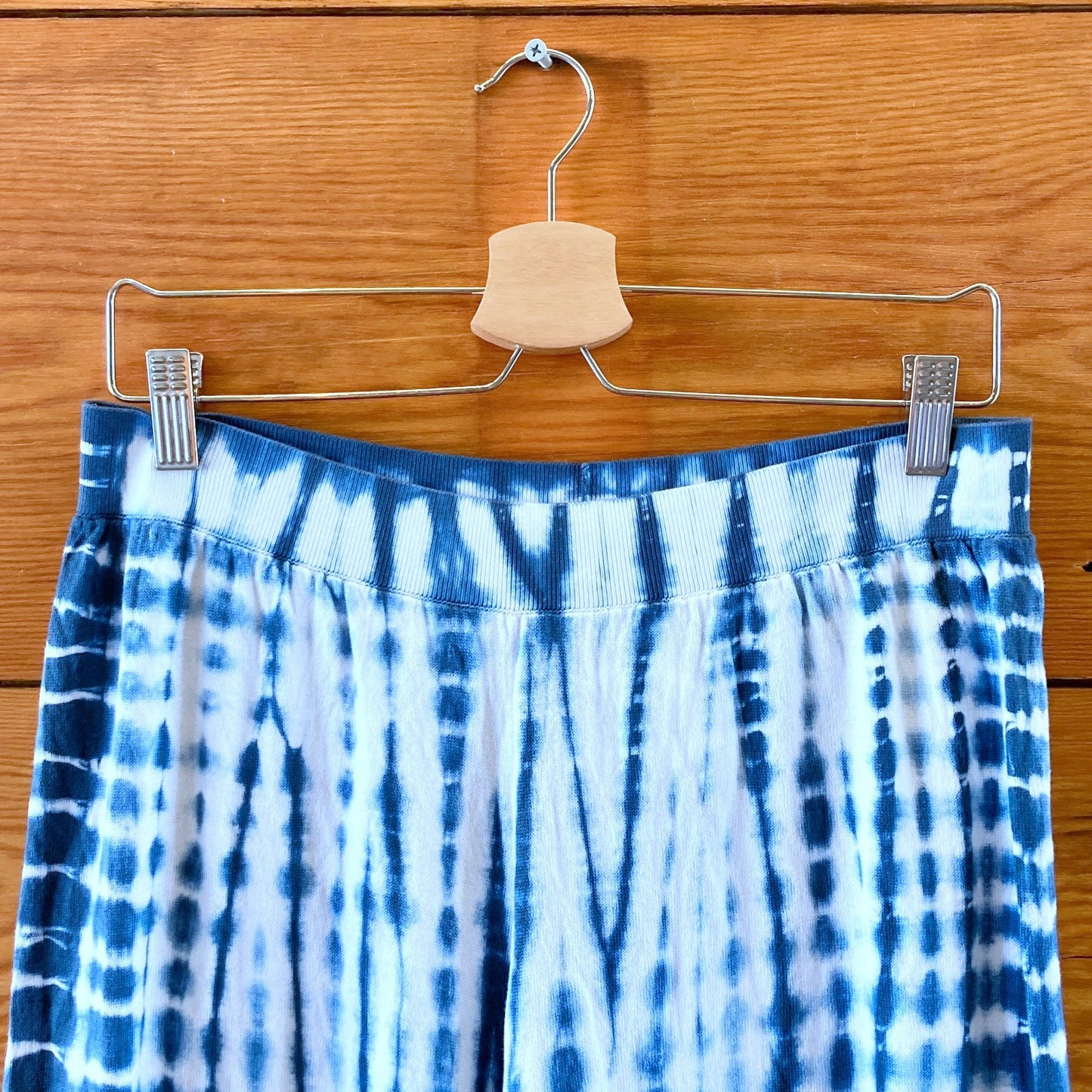 Johnny Was CALME Blue Tie Dye Top & Pants Lounge Set - Size L - 1103ES