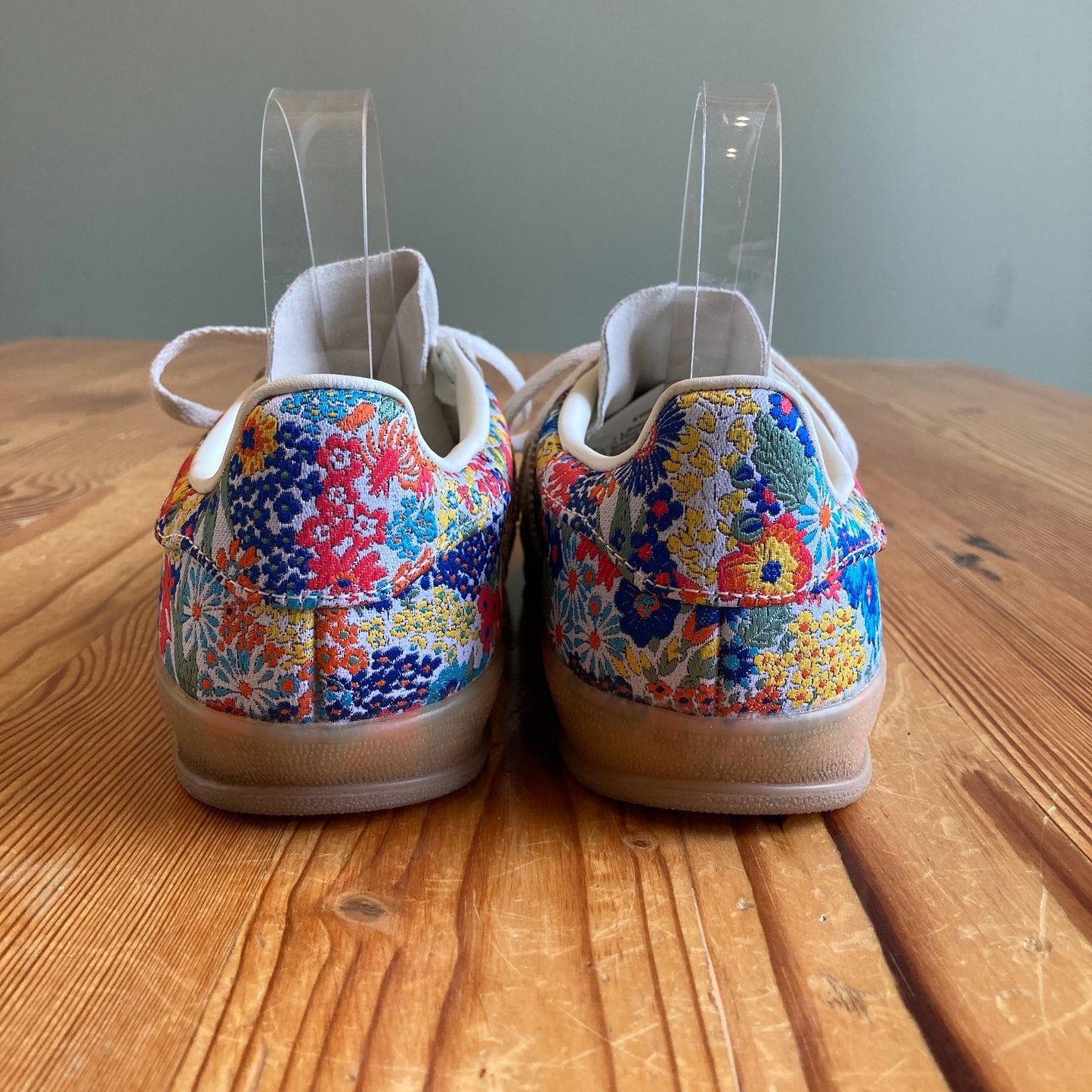 Adidas x Liberty London Floral Gazelle Sneakers Shoes Size 6.5 - 0517DS