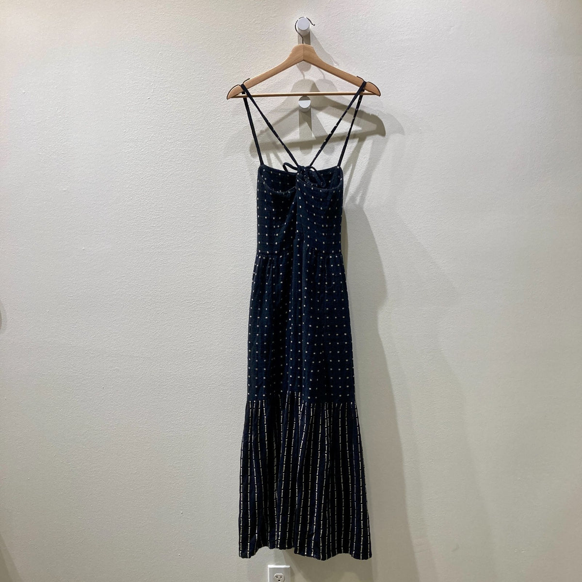 Ace & Jig for Barney's Black & White Dusty Sleeveless Midi Dress - Sz S - 0314GM