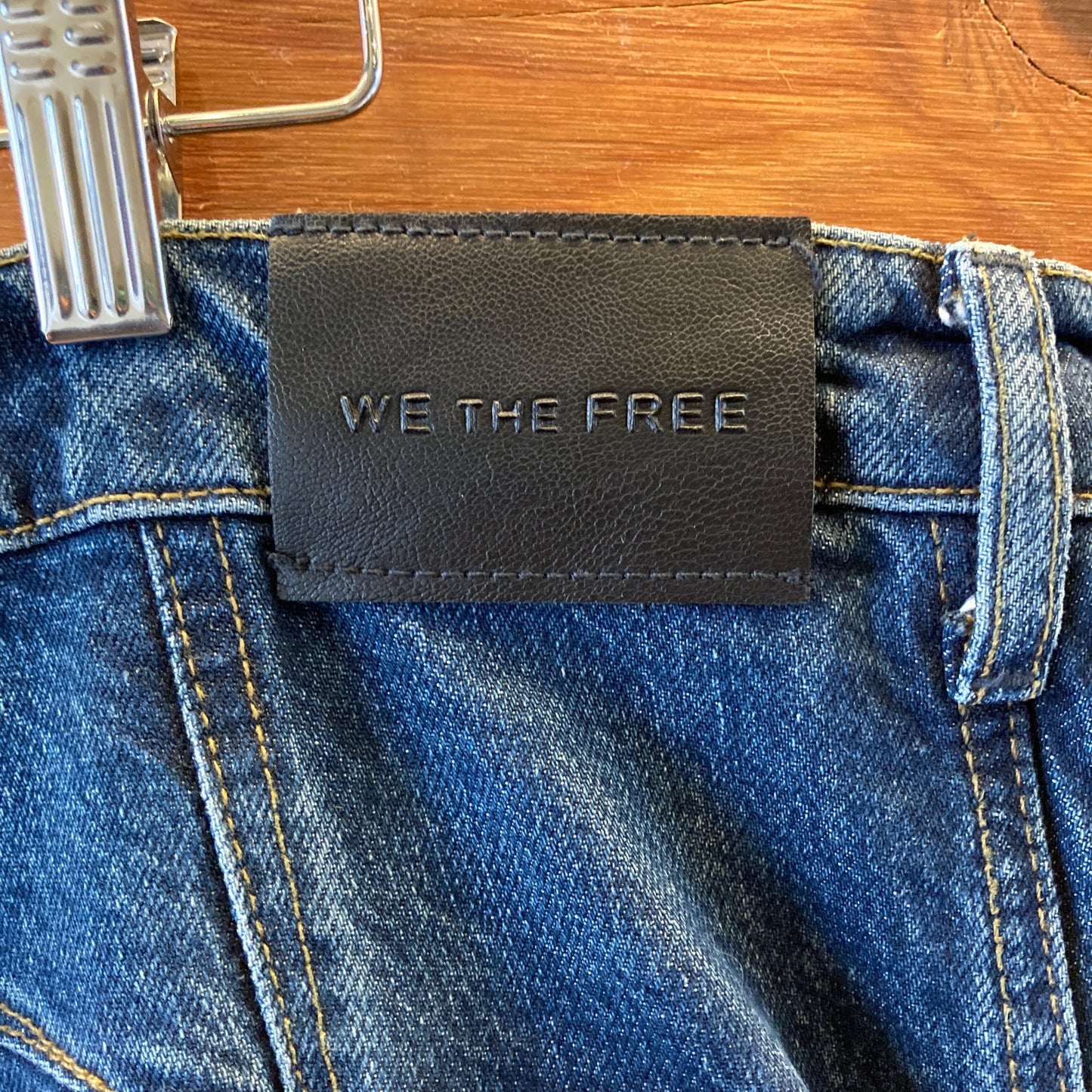 We the Free by Free People Good Luck Wide Barrel Jeans - Size 33 - 0425SV