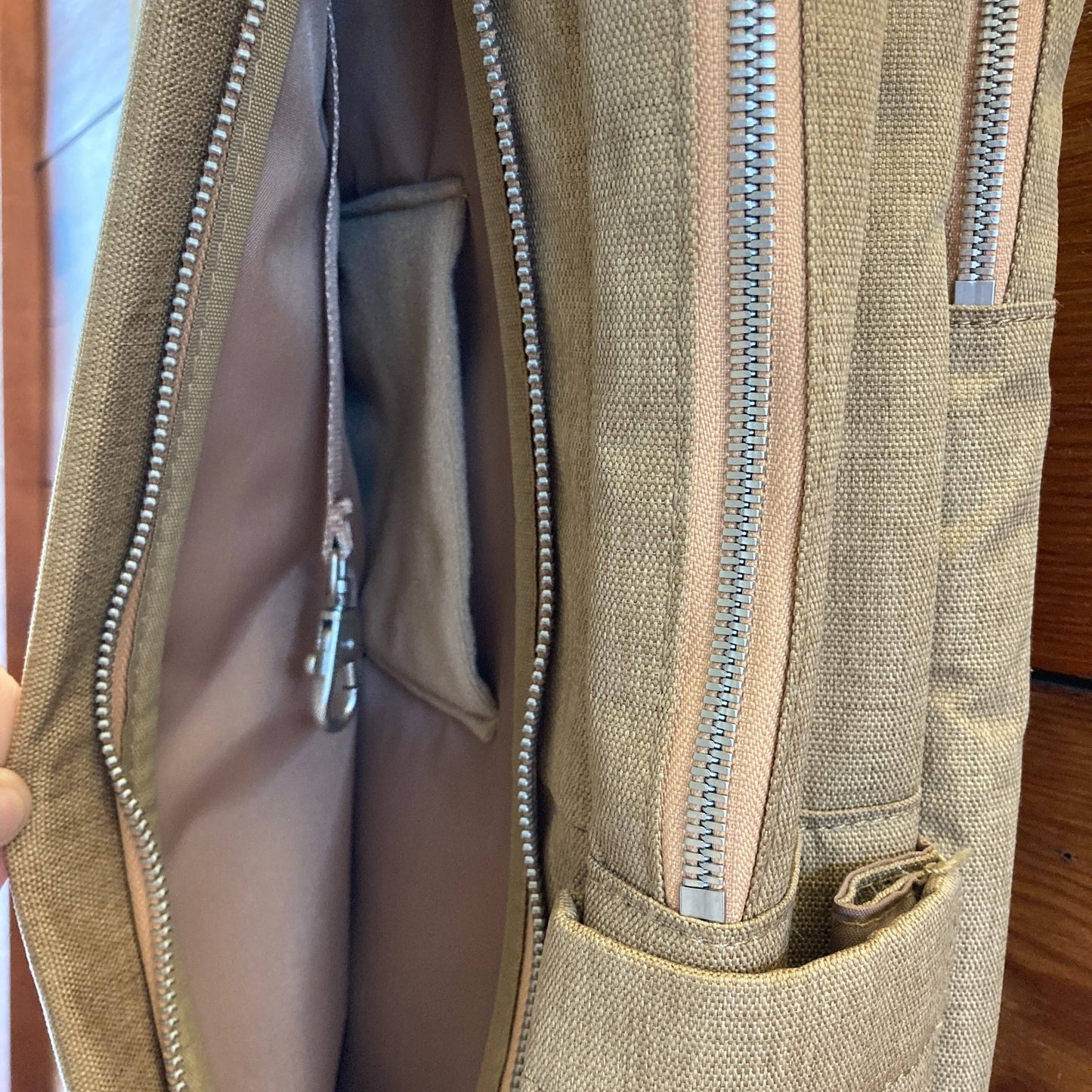 Nordace Khaki Siena Original Travel Laptop Backpack - 1124TA