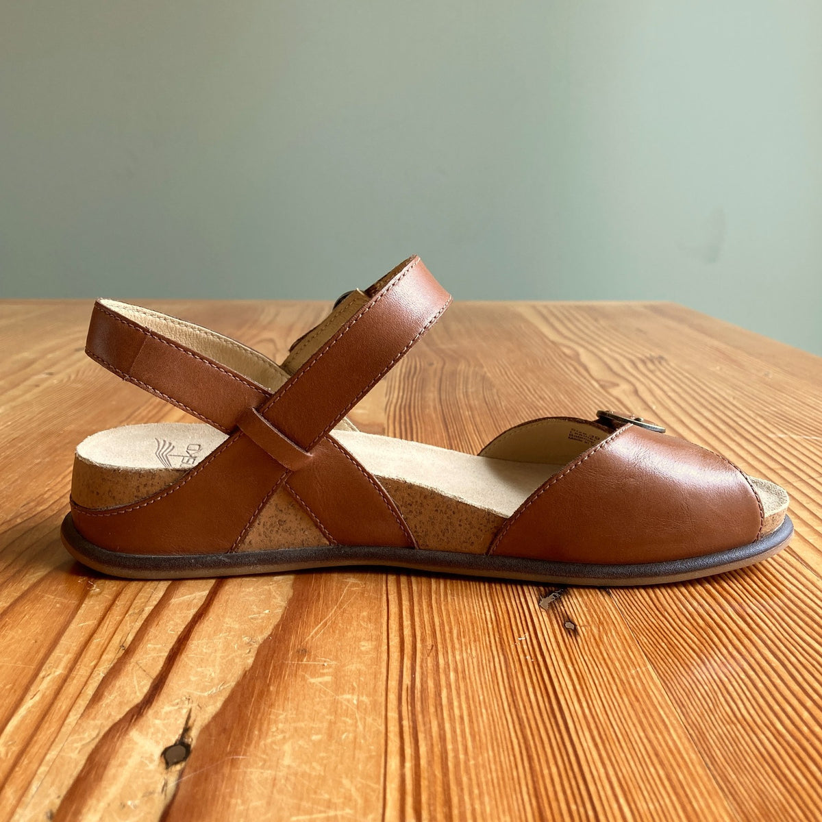 Dansko Tan Leather Adjustable Strap Candace Sandals - Size 39 / 8.5 - 9 - 0730RH