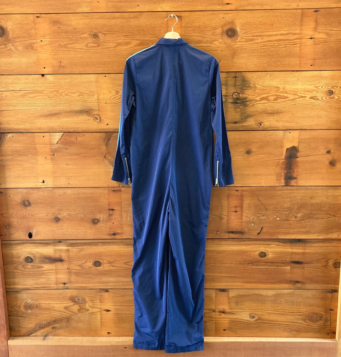 Adidas X Lotta Volkova Dark Blue Aristocratic Zip Jumpsuit - Size M - 0730SB