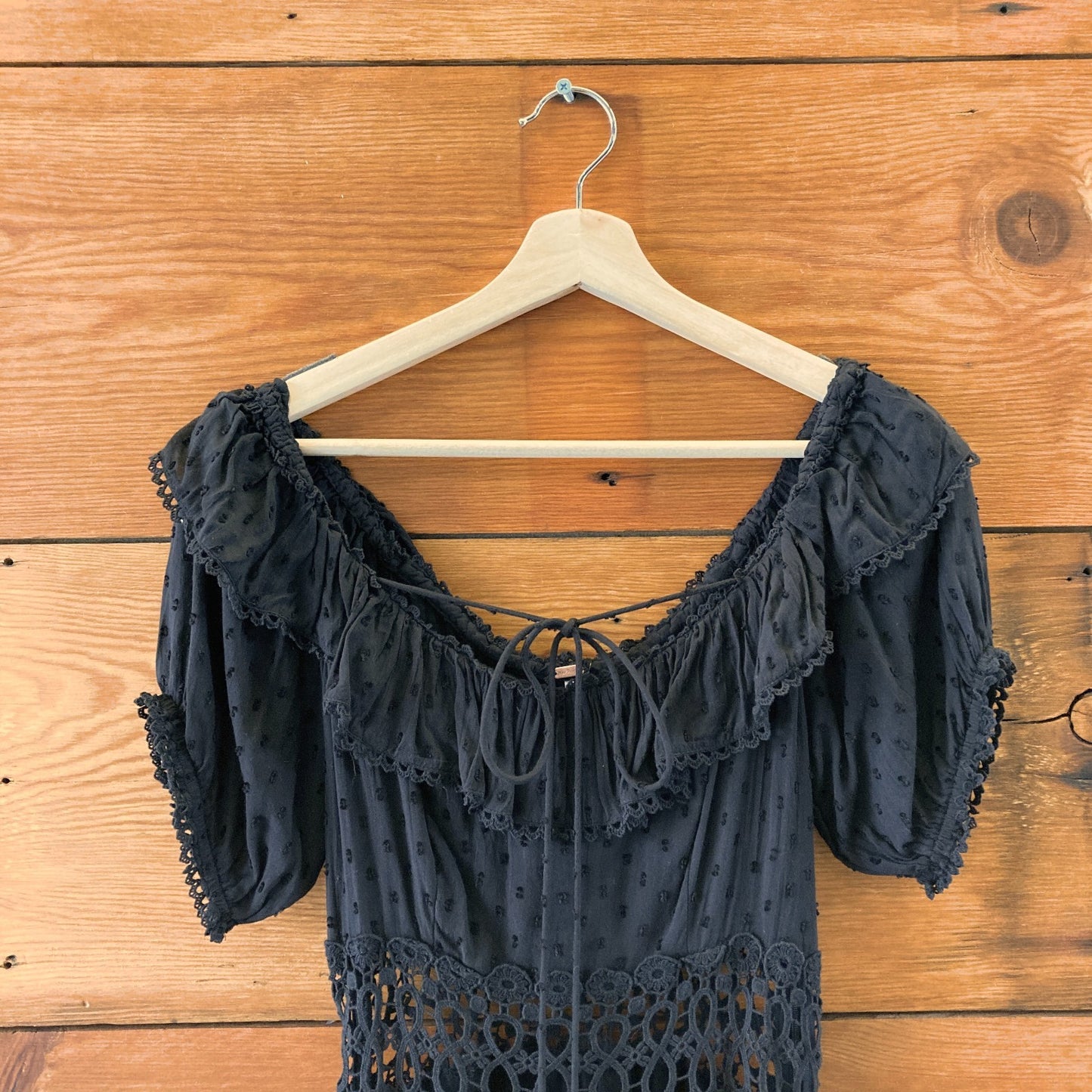 Free People NEW $148 Black Cruel Intentions Mini Dress - 0203DE