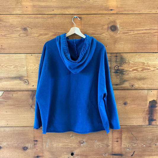 Frank & Eileen Blue Kane Triple Fleece Hoodie Sweatshirt - Size M - 4427SC