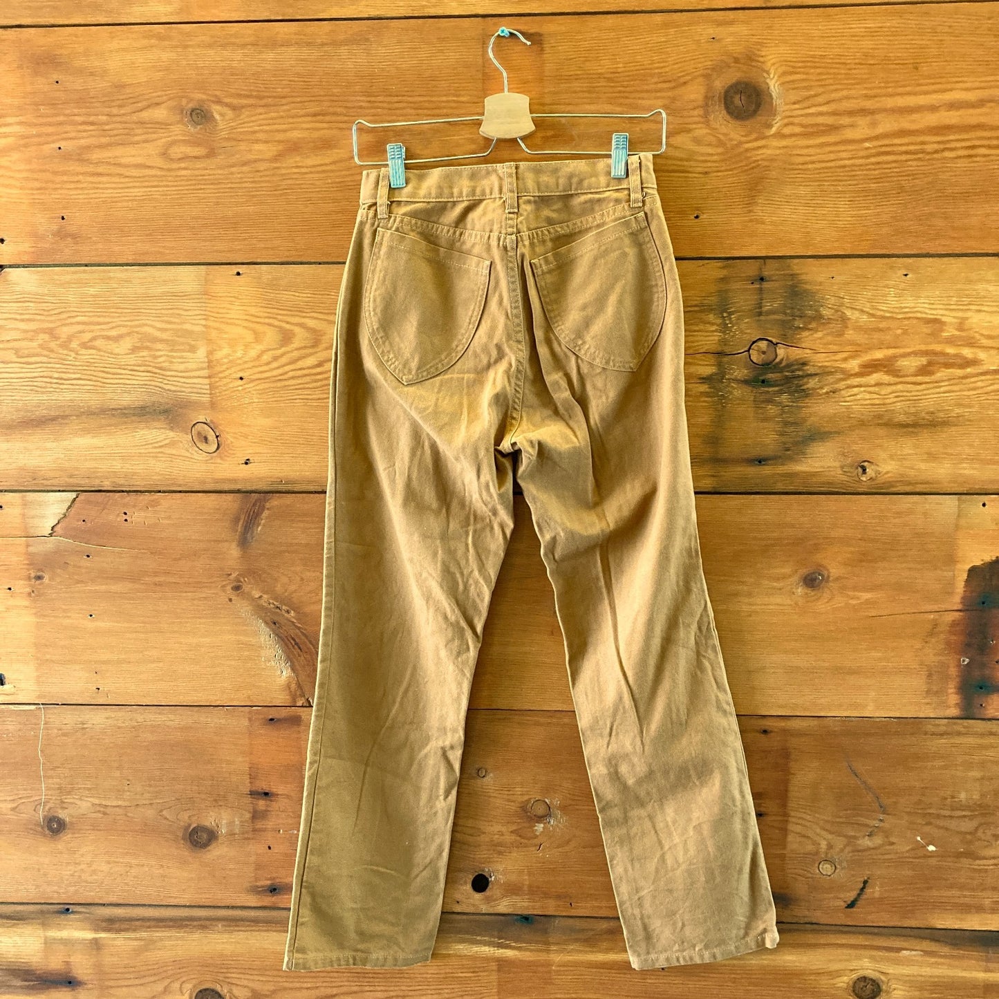 Lykke Wullf Honey Brown Straight Leg Womens Pants - Size 4 - 0312IG