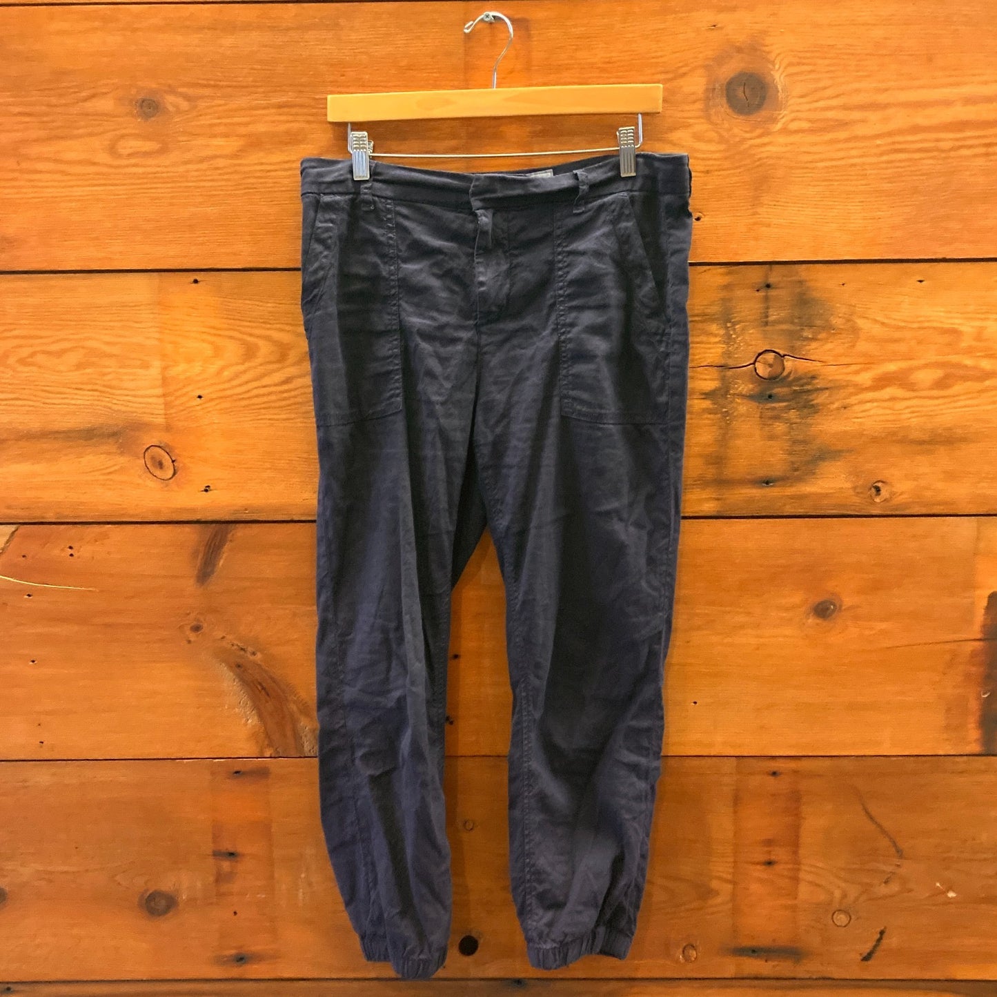 6 - Frank & Eileen Navy Jameson Womens Utility Jogger Trouser Pants 0308IN